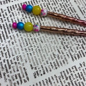 Neon Hairsticks Hair Sticks